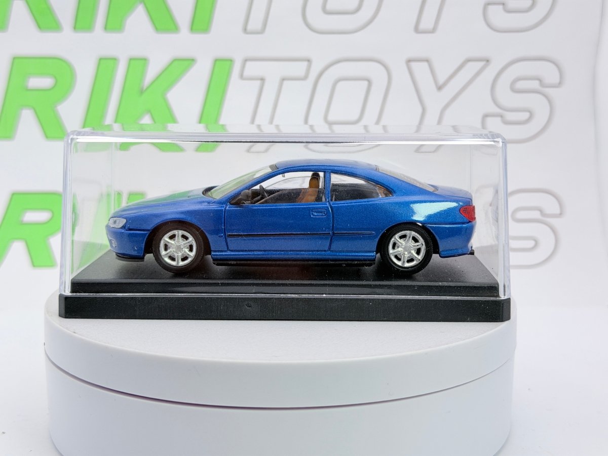 Peugeot 406 Coplè Solido 1/43 Blu Metalizzato 1998 - RikiToys - Solido