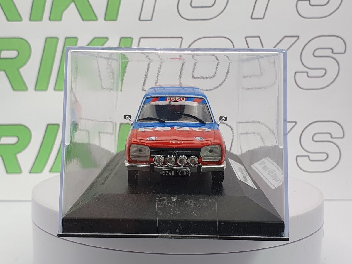 Peugeot 504 Break Edicola 1/43 Blu - RikiToys - Edicola