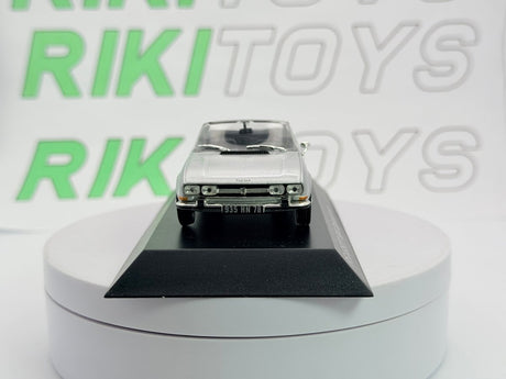 Peugeot 504 Cabrio Norev 1/43 Argento 1969 - RikiToys - Norev