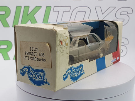 Peugeot 505 STI Record / Solido 1/43 Argento - RikiToys - Record / Solido
