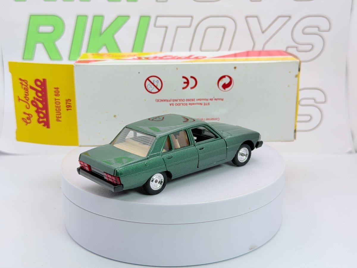 Peugeot 604 V6 SL Solido 1/43 Verde 1975 - RikiToys - Solido