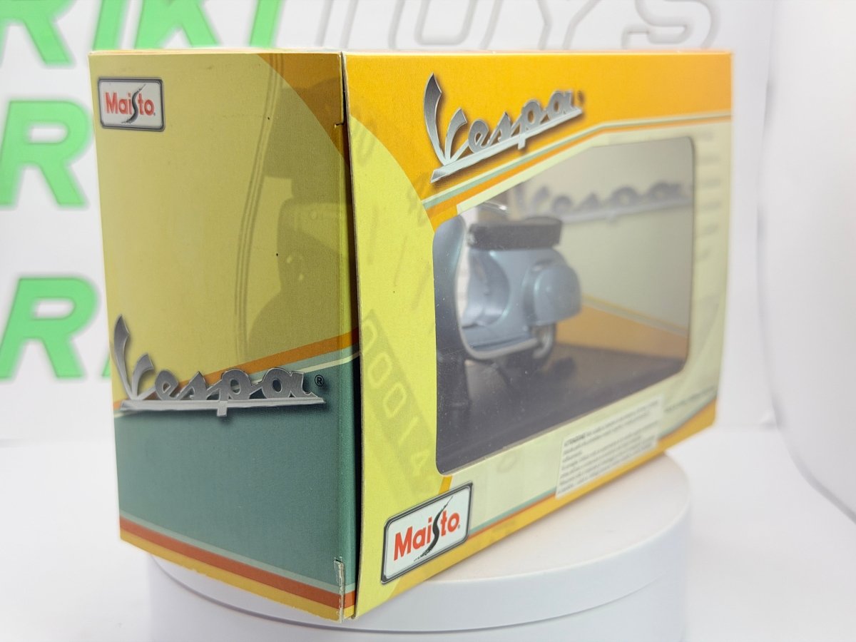 Piaggio Vespa 50 L Maisto 1/18 Azzurro metallizzato 1966 - RikiToys - Maisto