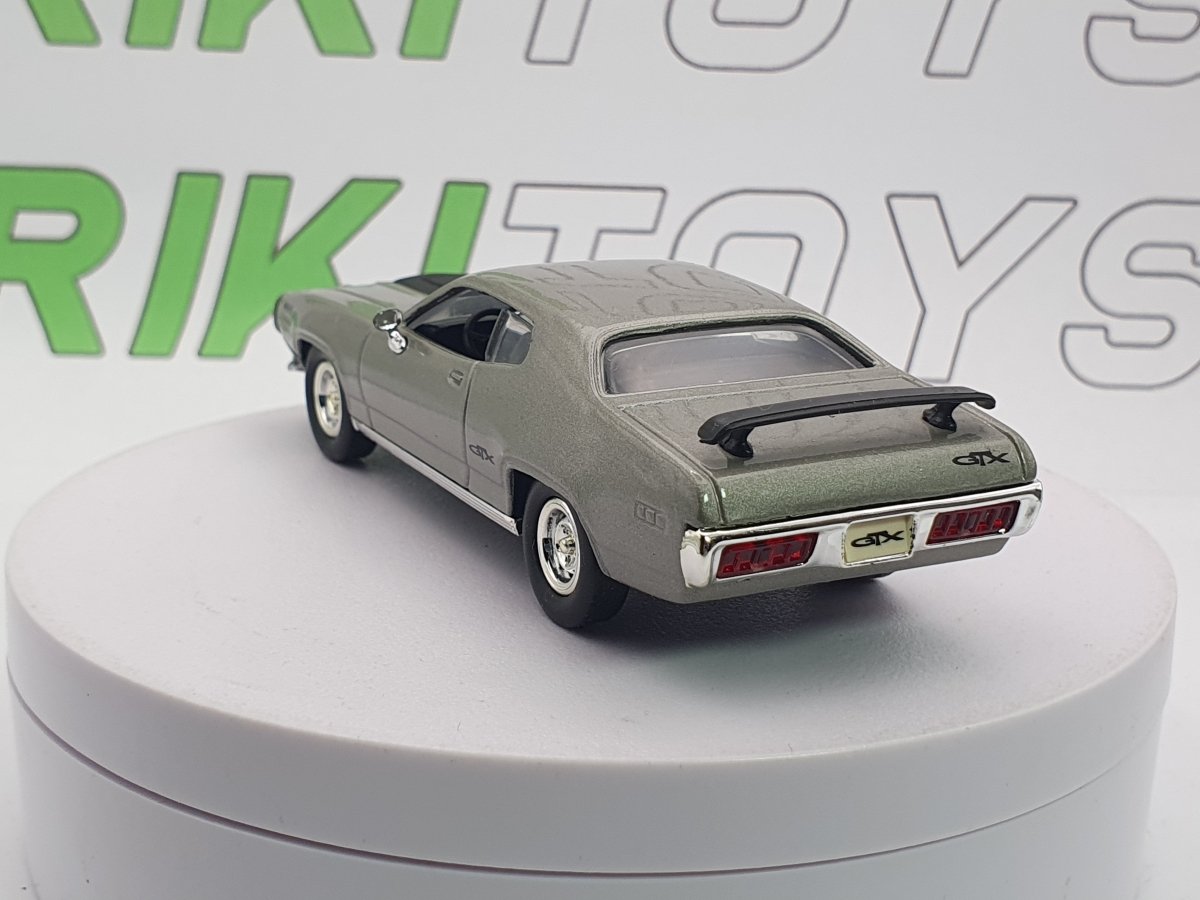 Plymouth GTX Road Signature 1/43 Argento 1971 - RikiToys - Road Signature