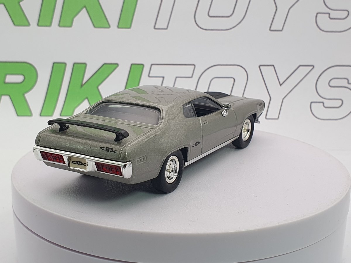 Plymouth GTX Road Signature 1/43 Argento 1971 - RikiToys - Road Signature