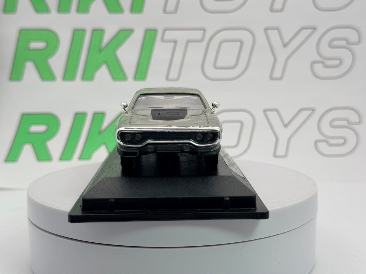 Plymouth GTX Road Signature 1/43 Argento 1971 - RikiToys - Road Signature