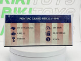 Pontiac Gran Prix SJ Edicola 1/43 Azzurro metallizzato 1969 - RikiToys - Edicola