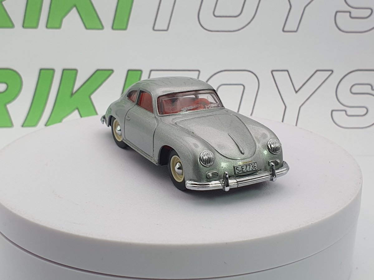 Porsche 356 Coupé Dinky 1/43 Argento 1958 - RikiToys - Dinky