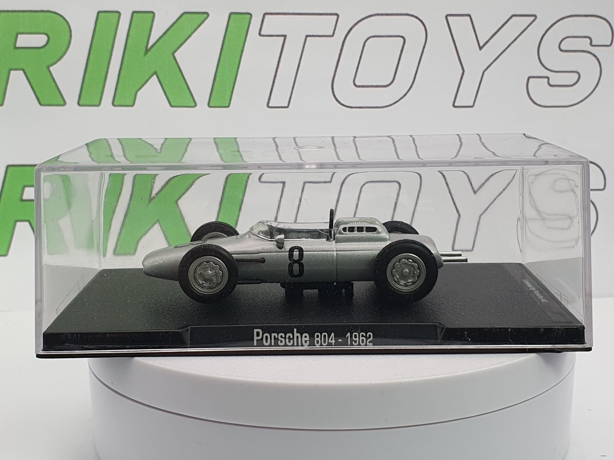 Porsche 804 Edicola 1/43 Argento - RikiToys - Edicola#