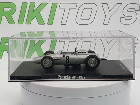 Porsche 804 Edicola 1/43 Argento - RikiToys - Edicola#