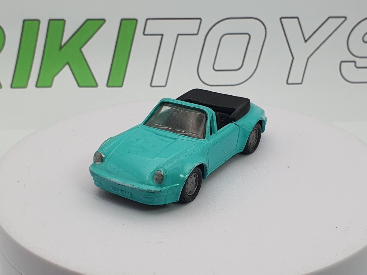 Porsche 911 964 Cabrio Siku 1/60 Verde 1988 - RikiToys - Siku#
