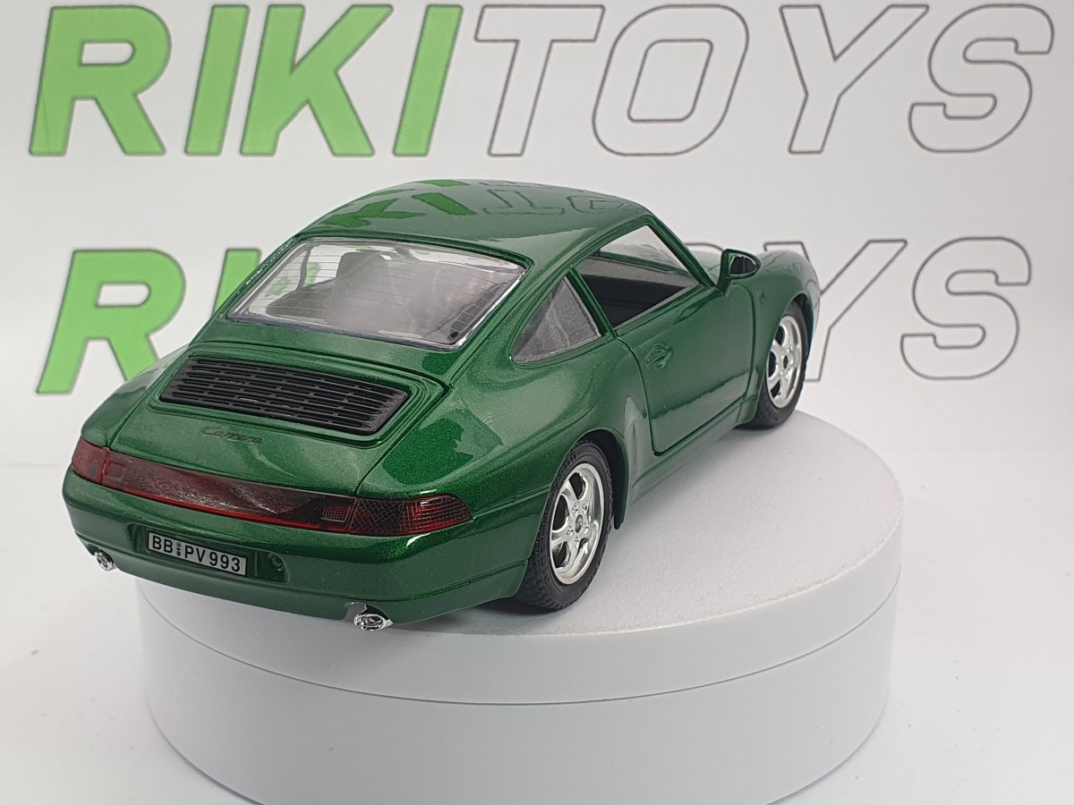 Porsche 911 993 Burago 1/24 Verde 1993 - RikiToys - Burago
