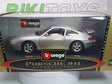 Porsche 911 996 Burago 1/24 Argento 1997 - RikiToys - Burago