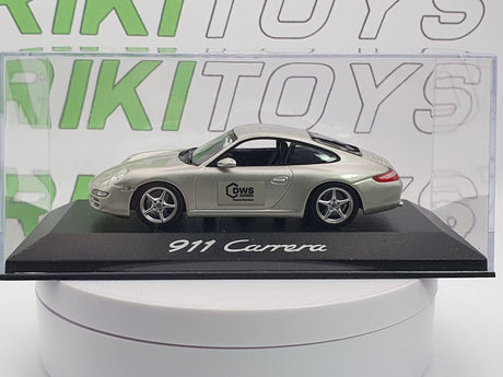 Porsche 911 997 Carrera Minichamps 1/43 Argento 1997 - RikiToys - Minichamps