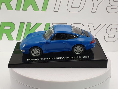 Porsche 911 Carrera 4S Edicola 1/43 Blu - RikiToys - Edicola#