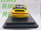 Porsche 911 Carrera 993 Burago 1/24 Giallo 1993 - RikiToys - Burago