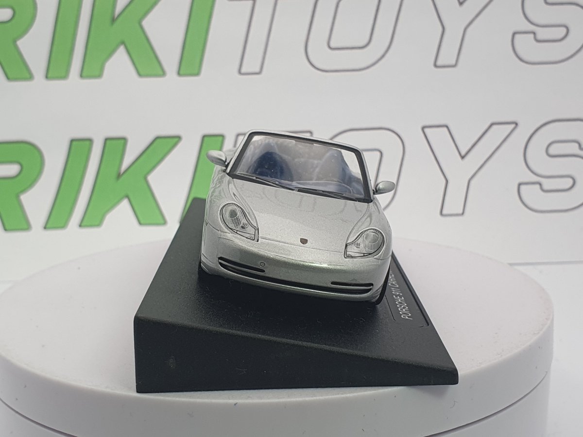Porsche 911 Carrera Cabrio Edicola 1/43 Argento 1988 - RikiToys - Edicola