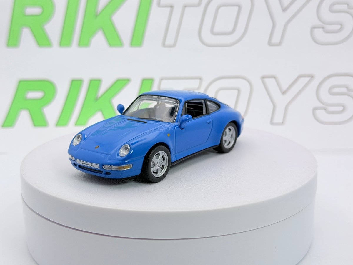 Porsche 911 Carrera Edicola 1/43 Azzurro - RikiToys - Edicola