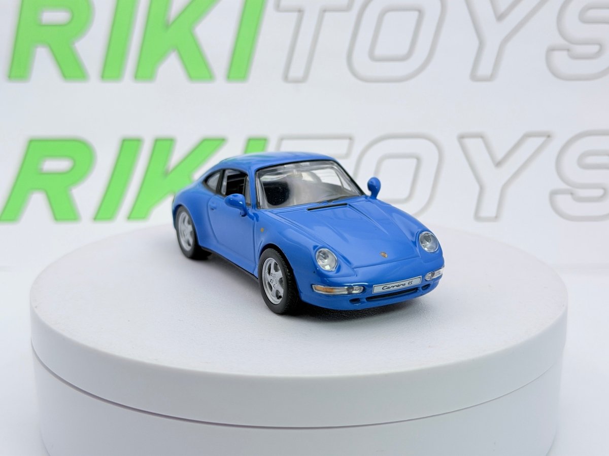 Porsche 911 Carrera Edicola 1/43 Azzurro - RikiToys - Edicola