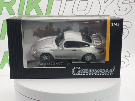 Porsche 911 GT 2 993 Cararama 1/43 Argento 1993 - RikiToys - Cararama