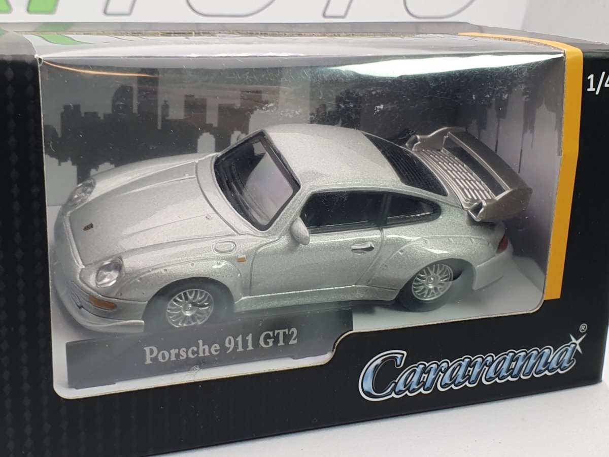 Porsche 911 GT 2 993 Cararama 1/43 Argento 1993 - RikiToys - Cararama