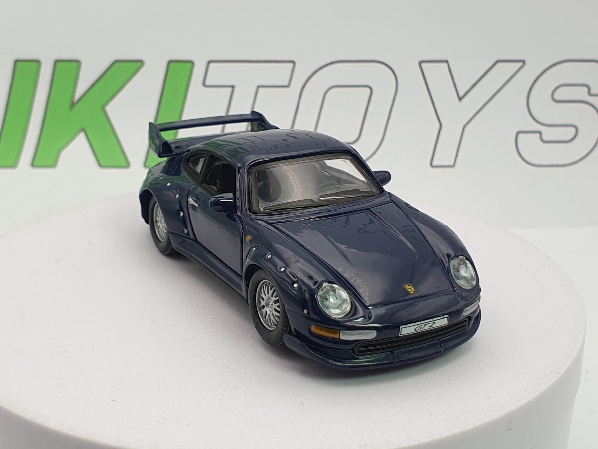 Porsche 911 GT 2 Cararama 1/43 Blu 1999 - RikiToys - Cararama#