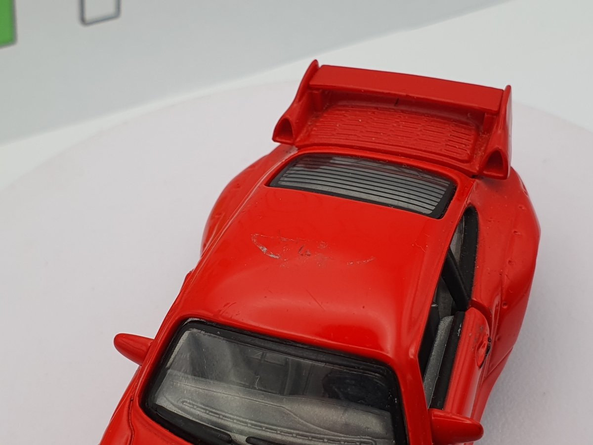 Porsche 911 GT 2 Cararama 1/43 Rosso 1999 - RikiToys - Cararama#