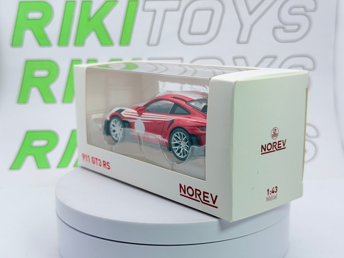 Porsche 911 GT 3 RS Norev 1/43 Rosso - RikiToys - Norev