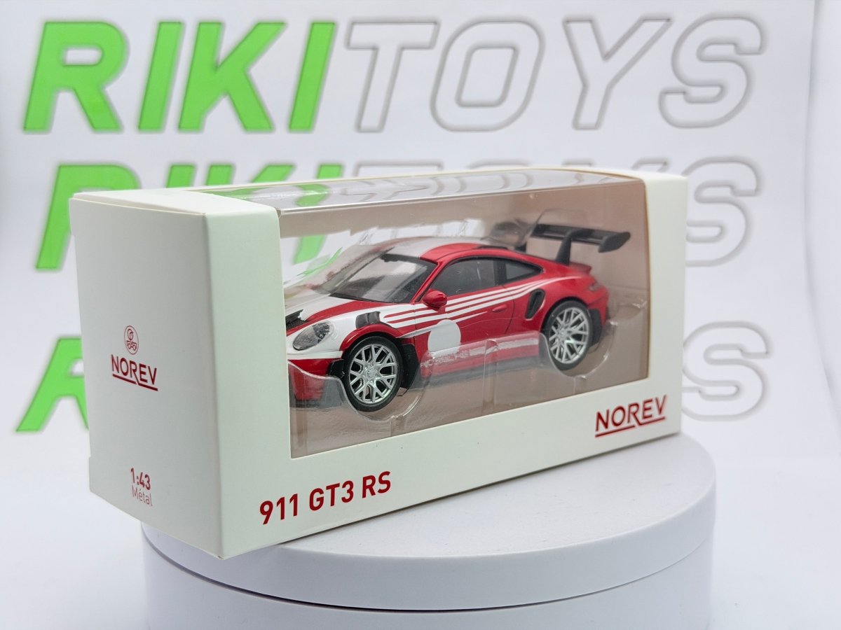 Porsche 911 GT 3 RS Norev 1/43 Rosso - RikiToys - Norev