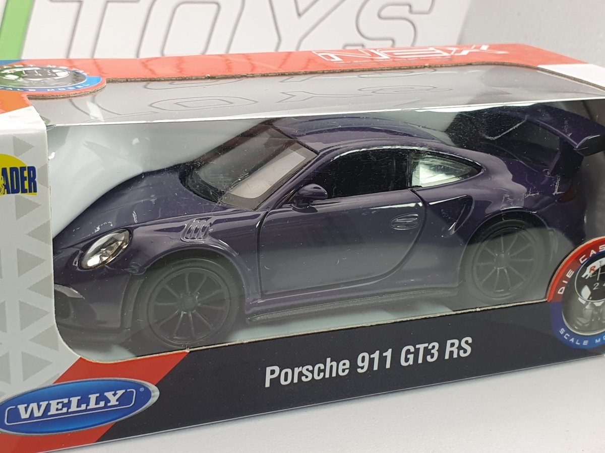 Porsche 911 GT3 RS Welly 1/40 Viola - RikiToys - Welly