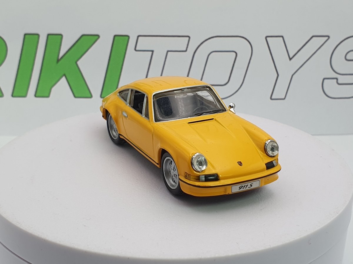 Porsche 911 S 2.4 Edicola 1/43 Giallo 1971 - RikiToys - Edicola#