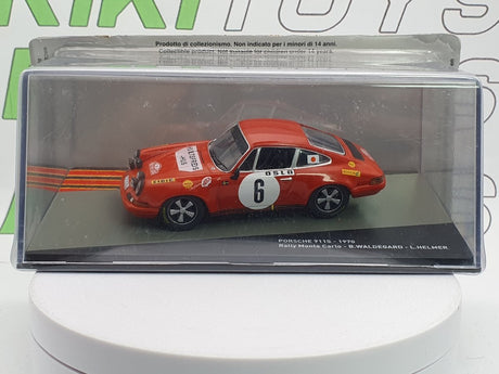 Porsche 911 S Edicola 1/43 Rosso 1970 - RikiToys - Edicola