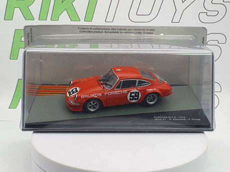 Porsche 911 S Edicola 1/43 Rosso 1972 - RikiToys - Edicola