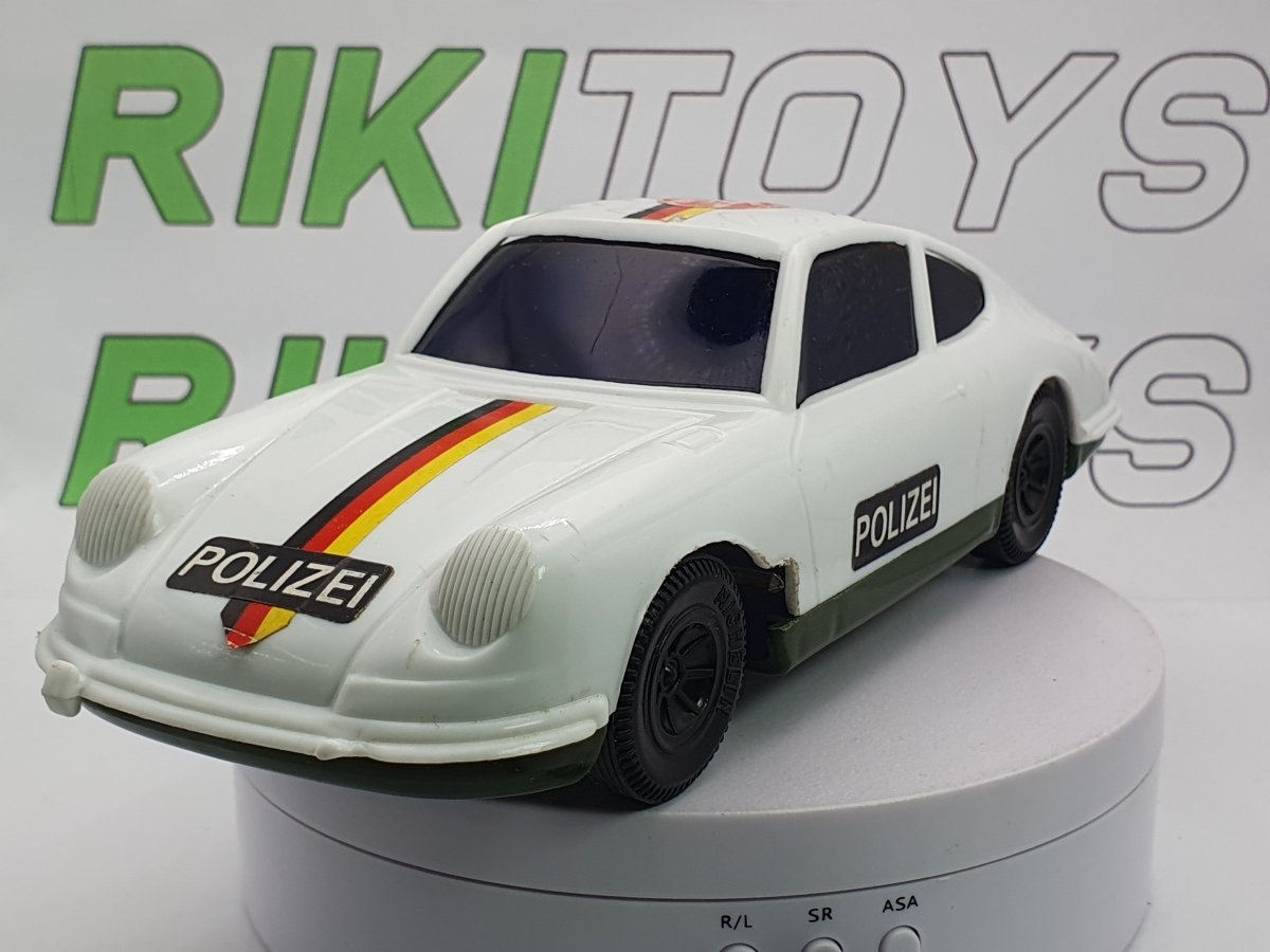 Porsche 911 S Polizei REEL 1/20 Bianco 1966 - RikiToys - REEL