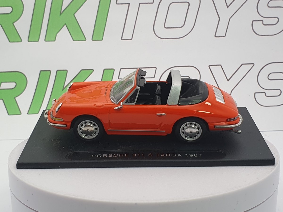 Porsche 911 S Targa Edicola 1/43 Arancione 1967 - RikiToys - Edicola