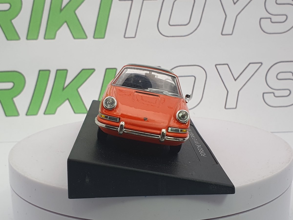 Porsche 911 S Targa Edicola 1/43 Arancione 1967 - RikiToys - Edicola