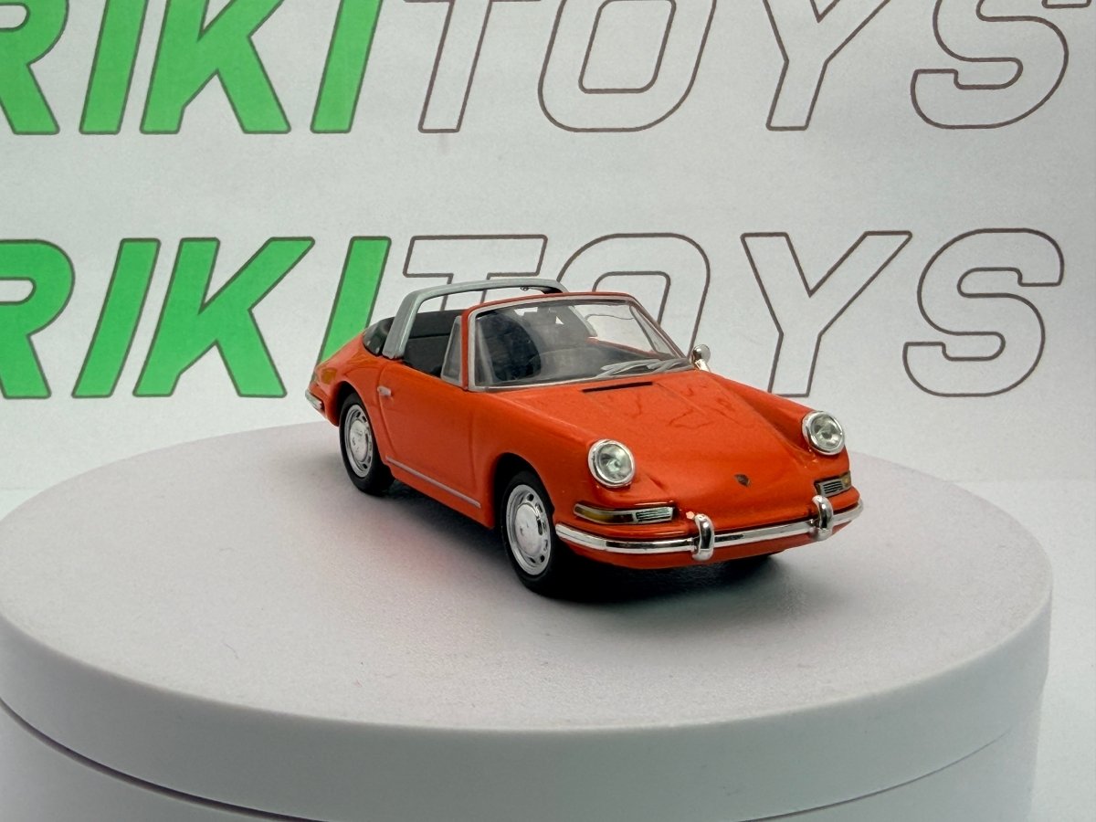Porsche 911 S Targa Edicola 1/43 Arancione 1967 - RikiToys - Edicola