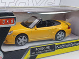 Porsche 911 Turbo Cabrio Spidko 1/43 Giallo - RikiToys - Spidko