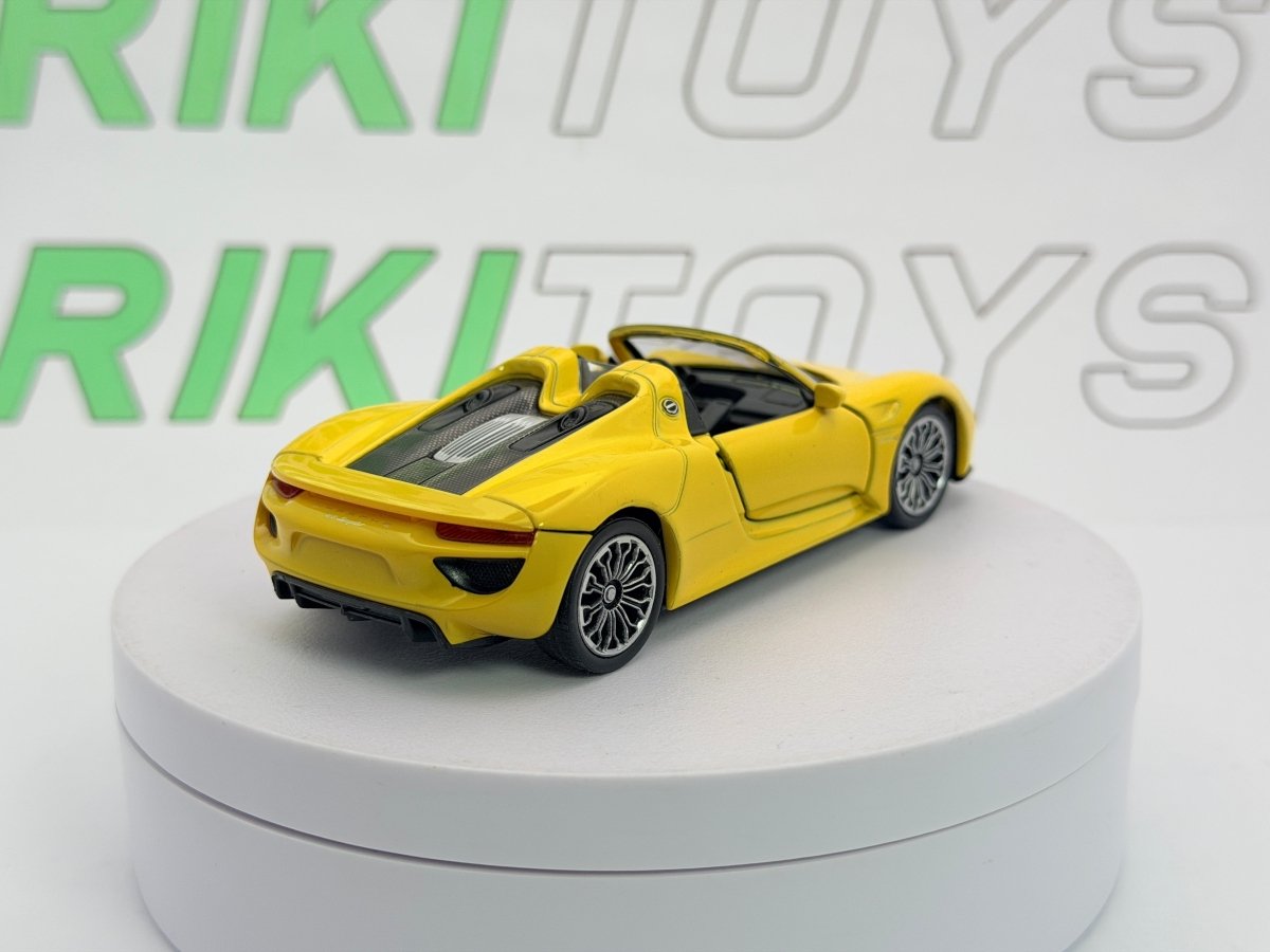 Porsche 918 Spyder Welly 1/38 Giallo - RikiToys - Welly