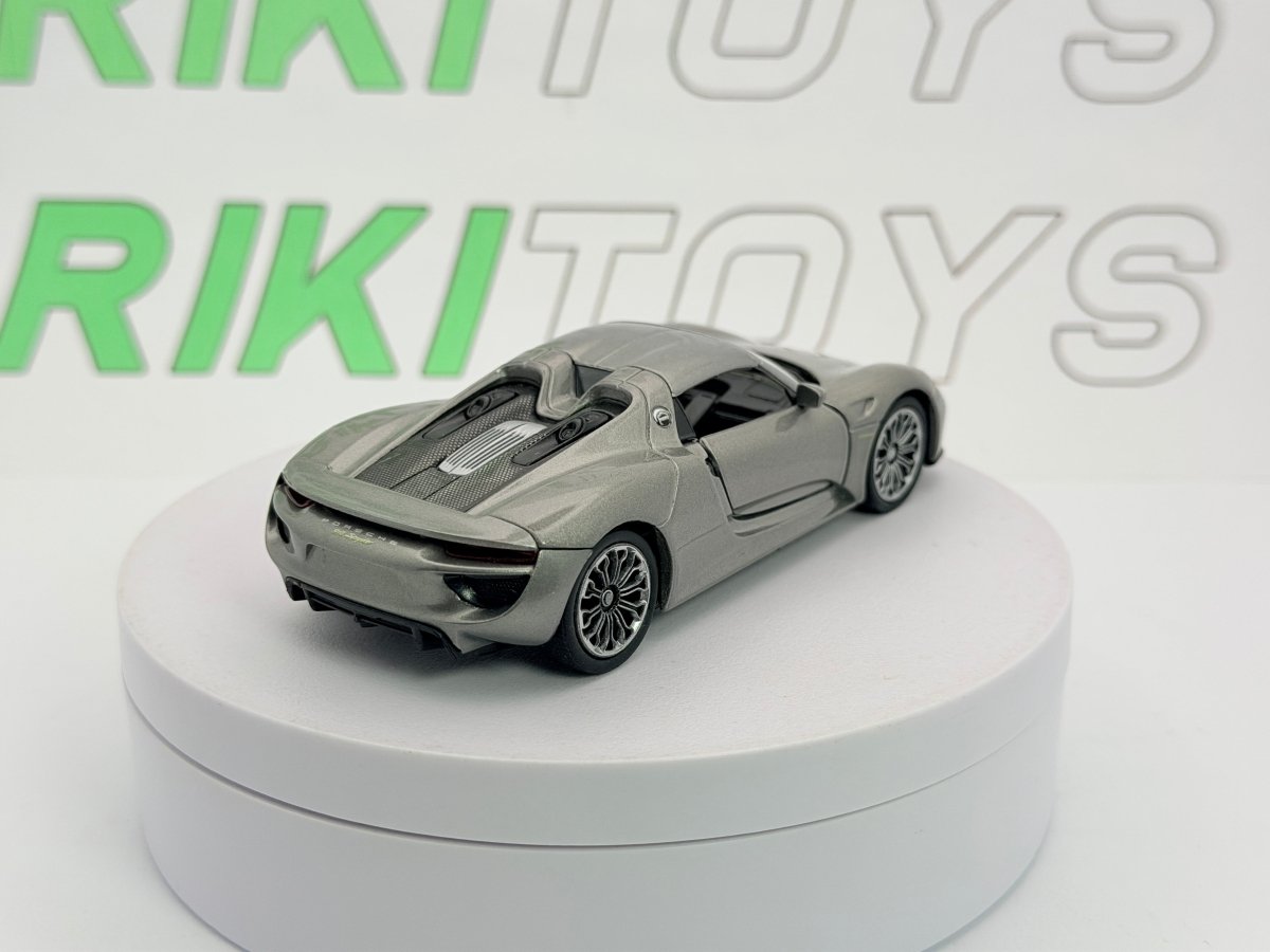 Porsche 918 Spyder Welly 1/38 Grigio metallizzato - RikiToys - Welly