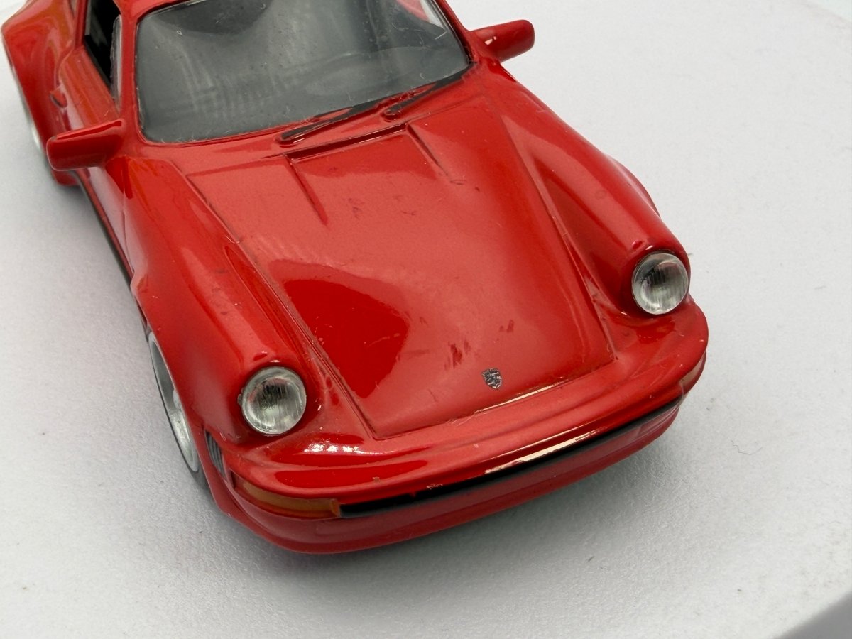 Porsche 930 Turbo Del Prado 1/43 Rosso 1974 - RikiToys - Del Prado