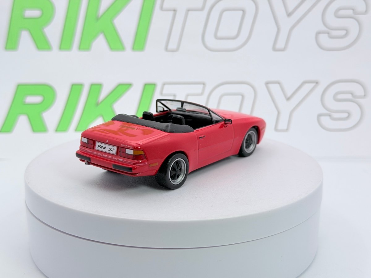 Porsche 944 S Cabrio Edicola 1/43 Rosso - RikiToys - Edicola