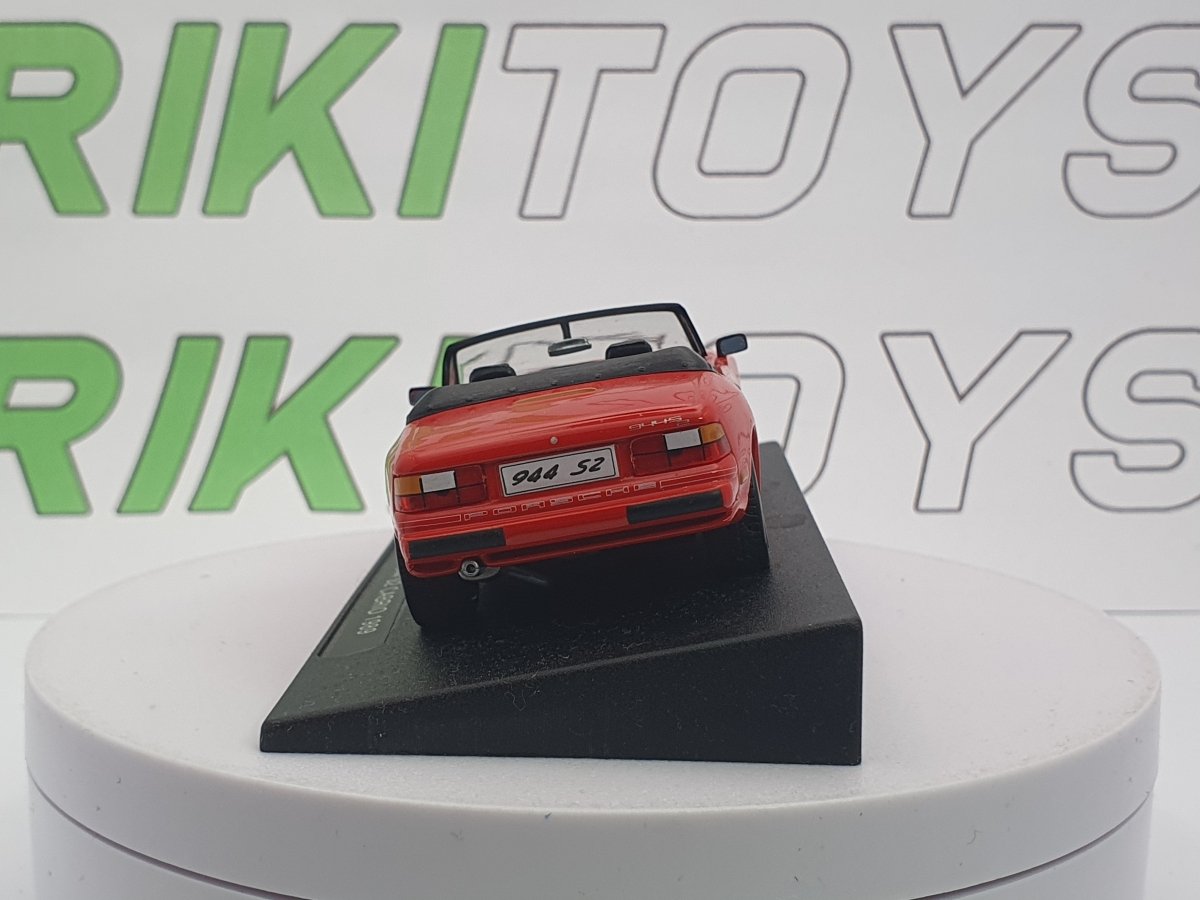 Porsche 944 S2 Cabrio Edicola 1/43 Rosso 1989 - RikiToys - Edicola