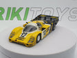 Porsche 956 Long Tail Quartzo 1/43 Giallo - RikiToys - Quartzo