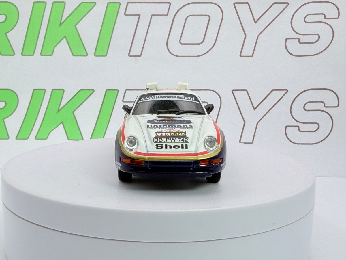 Porsche 959 Paris Dakar Norev 1/43 Bianco - RikiToys - Norev