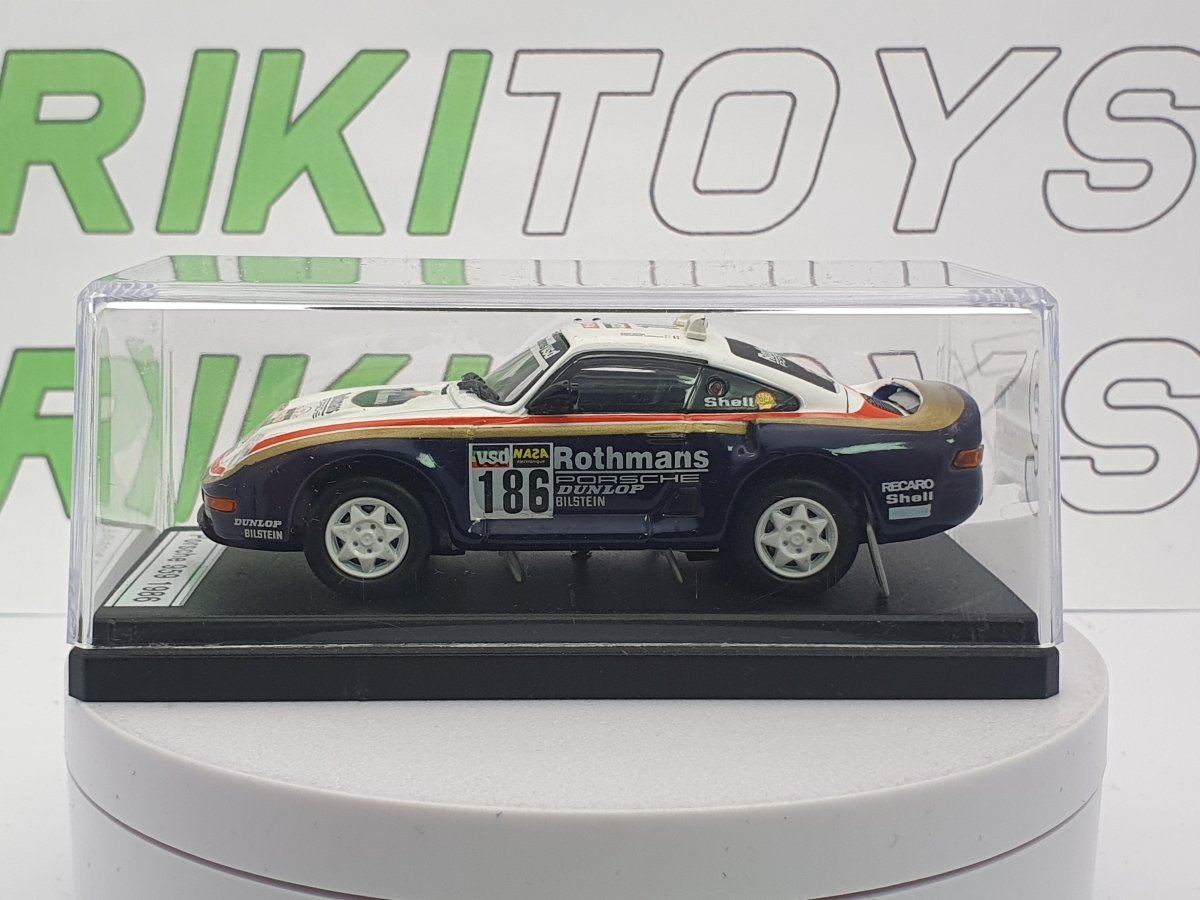 Porsche 959 Safari Edicola 1/43 Blu 1986 - RikiToys - Edicola