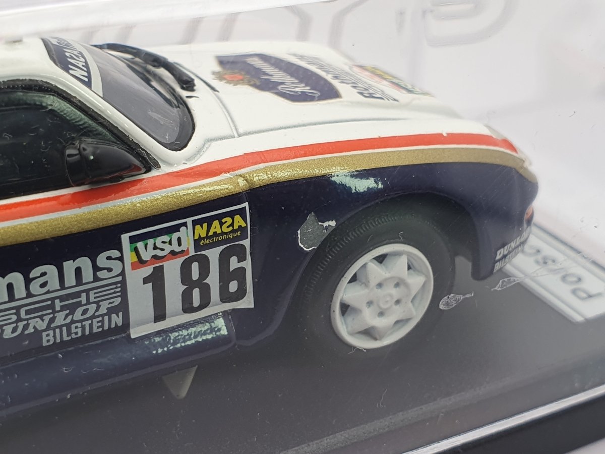 Porsche 959 Safari Edicola 1/43 Blu 1986 - RikiToys - Edicola
