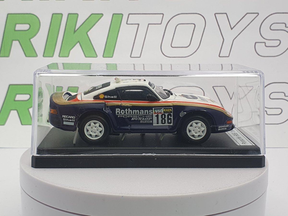 Porsche 959 Safari Edicola 1/43 Blu 1986 - RikiToys - Edicola