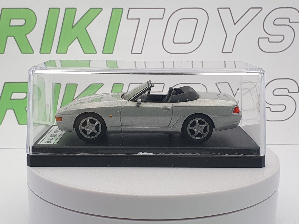 Porsche 968 Cabrio Edicola 1/43 Argento 1993 - RikiToys - Edicola