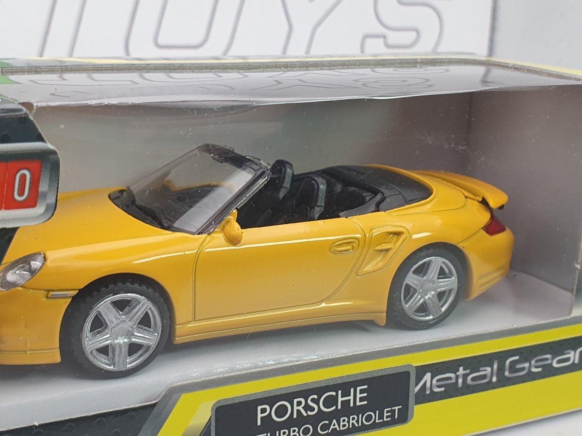 Porsche 997 Turbo Cabrio Spidko 1/43 Giallo - RikiToys - Spidko