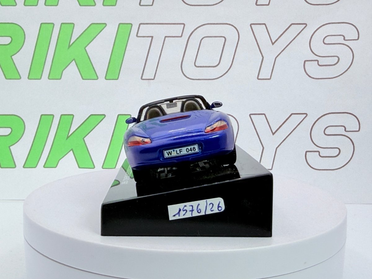 Porsche Boxster S Edicola 1/43 Blu 1997 - RikiToys - Edicola